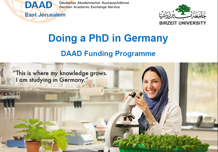 phd database daad