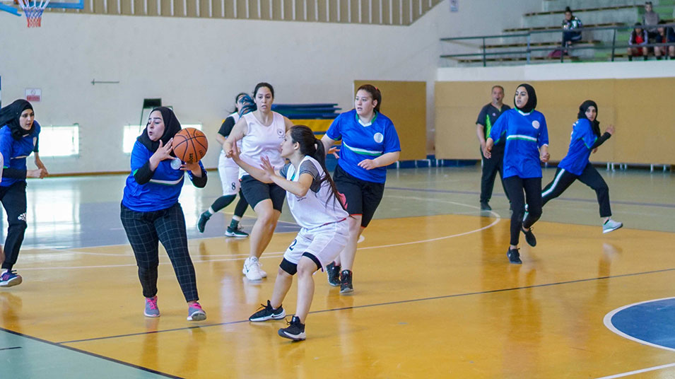 Birzeit team wins top spot in women’s collegiate basketball league held