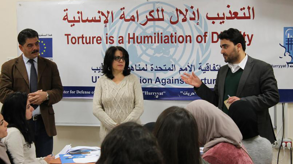 Law students discuss extent, effect of international antitorture